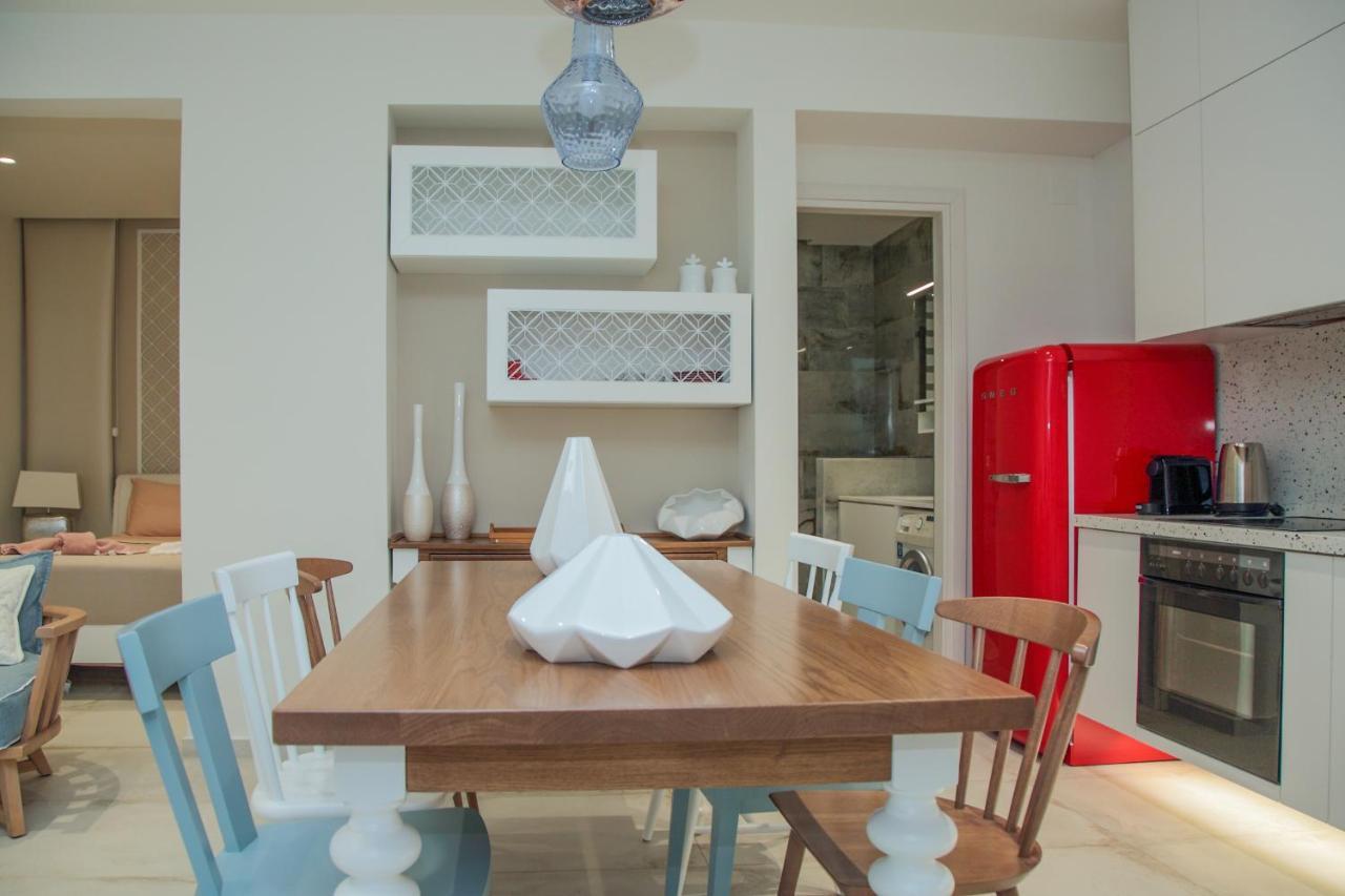 Almyra Seaside House 莫什劳斯 外观 照片