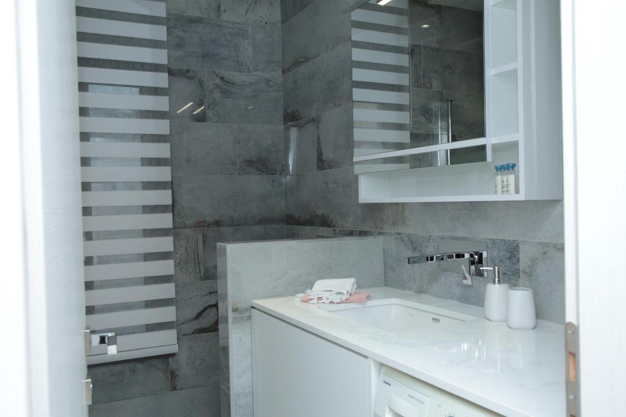 Almyra Seaside House 莫什劳斯 外观 照片